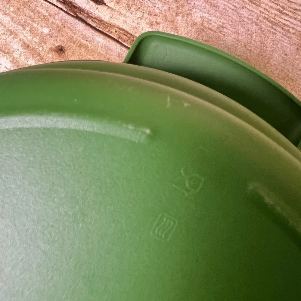 Tupperware Smart Steamer Microwave Multi Cooker 4- Piece Set Green Yellow